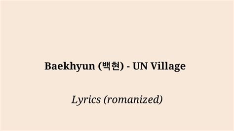 Un village lyrics romanized - I love ya! Every day, every night, latata. I love ya! Every day, every night, latata. [Verse 2: Soyeon] Don't be lazy dagawa baby. Siganeun neomu jjalgo igeon ajik basic (basic) Jom deo gipeun ...